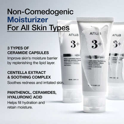 3 Ceramide Panthenol Moisture Barrier Cream